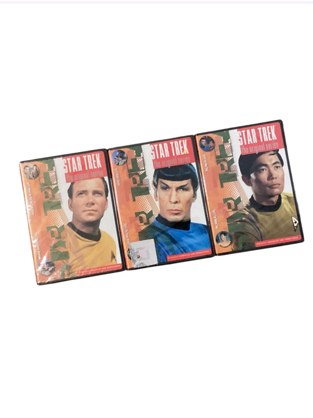Star Trek Original Series Volumes 1-3 New Sealed DVD Set